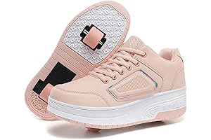 YLLLU Unisex Roller Skate Shoes Wheel Shoes Rechargeable Roller Shoes for Girls Boys Children
