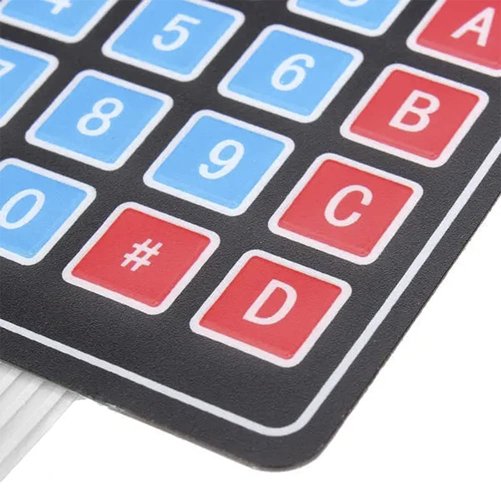 Amazon.co.jp: Ren He 5個セット 16キー 4*4 マトリックス フィルム