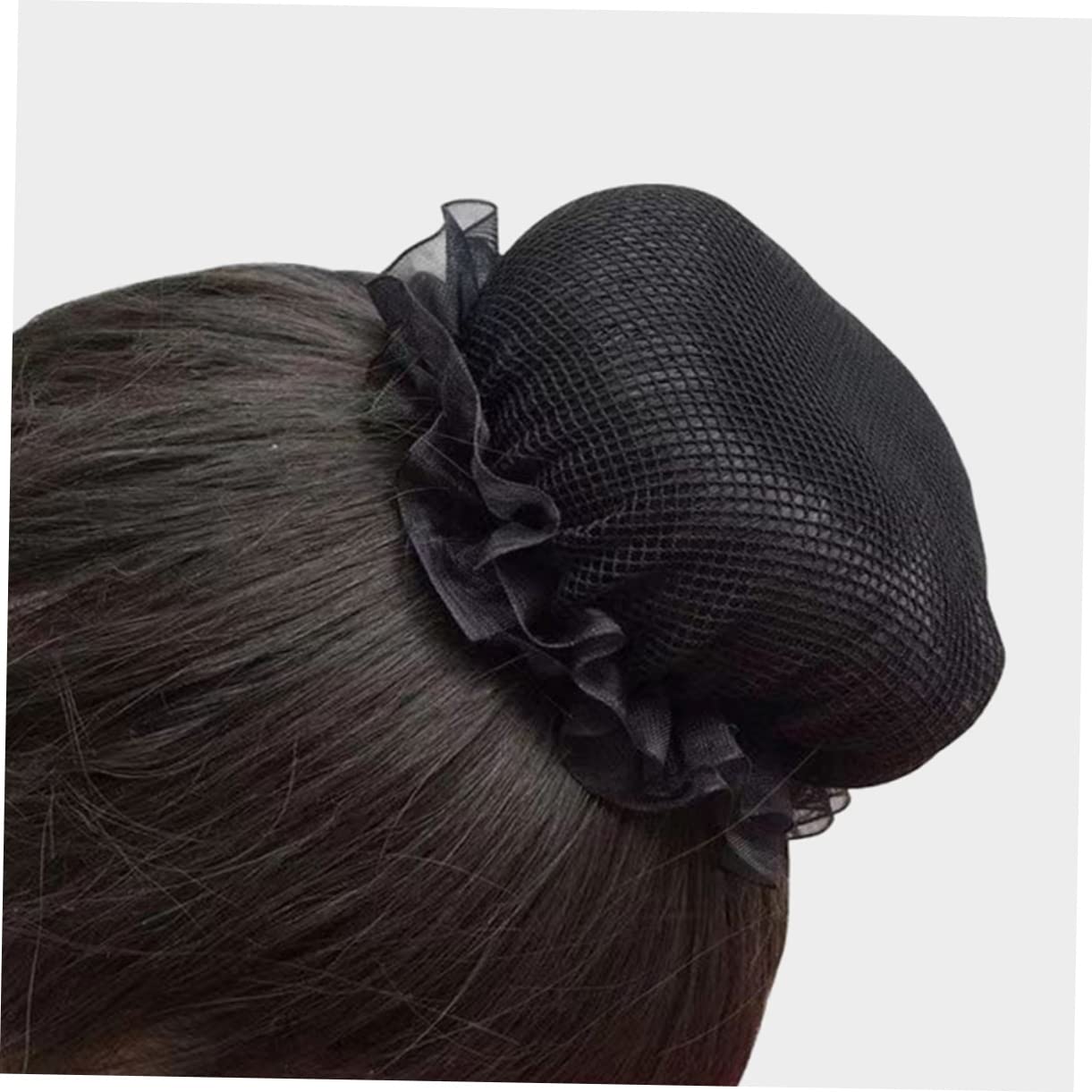 FRCOLOR 60 Stück Unsichtbare Netzabdeckung Für Haare Haarnetz Für Perücken Kinder-Haargummis Kinder-Haar-Accessoires Für Mädchen Haarnetze Haargummis Für Frauen
