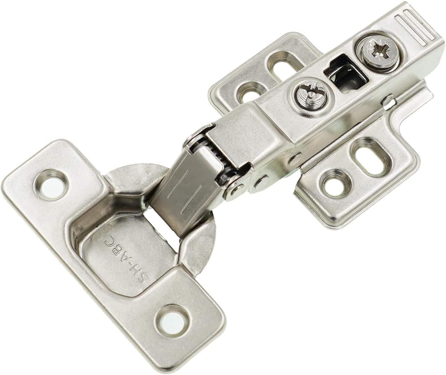 Flаѕh Dеаlѕ - 80% оƒƒ DecoBasics Kitchen Cabinet Frameless Hinges (Pack of 40), Soft Close Door Hinges, Metal Hinges for Kitchen Drawers, Cabinet Hardware, 3 Way Adjustability & Easy Installation (40, Inset)