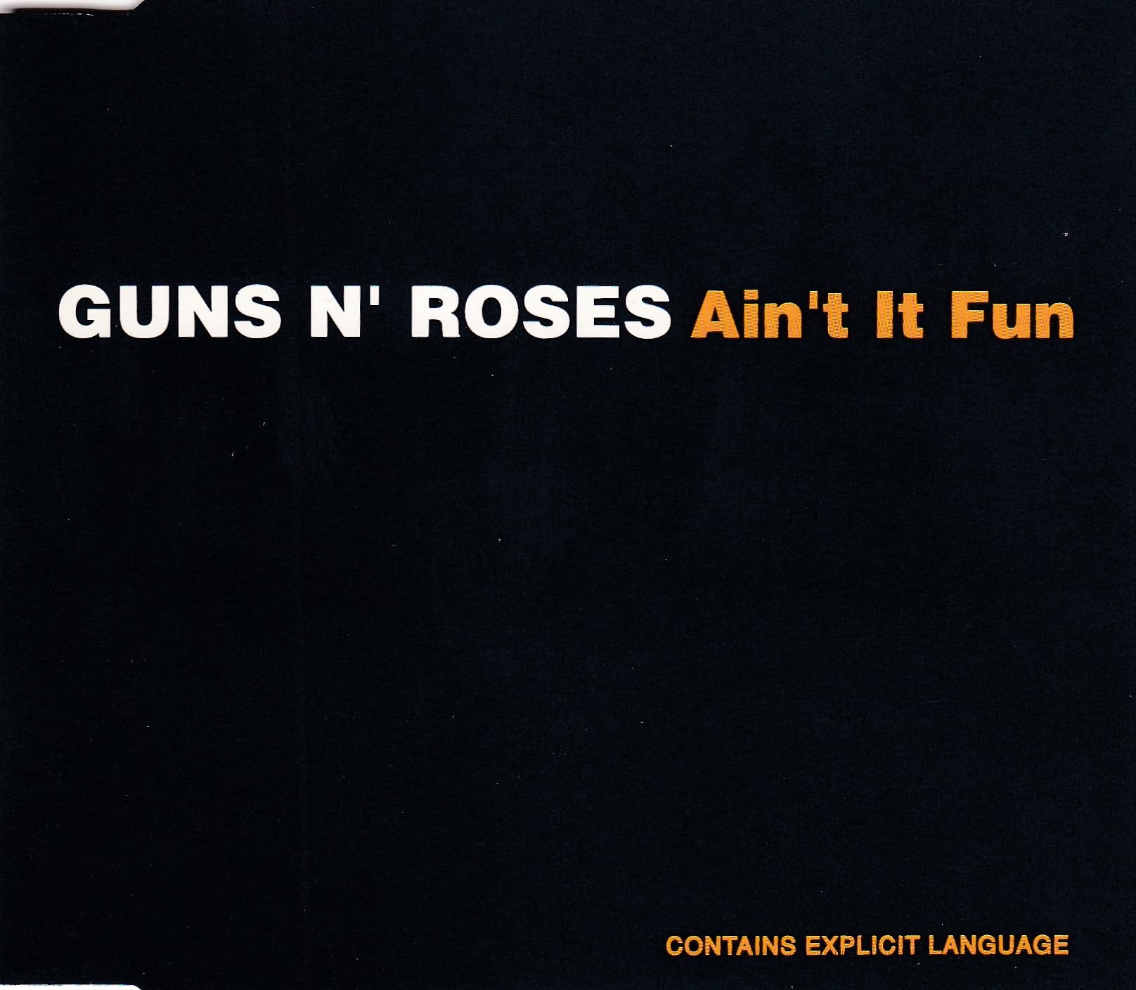 超レア！！GUNS N' ROSES Ain't It Fun CD Ain'T It Fun: GUNS N ROSES: Amazon.it: CD e Vinili}