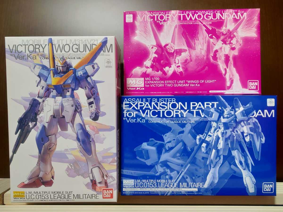 Amazon.co.jp: / /3点セット MG V2 Ver.Ka＋V2アサルトバスター拡張 