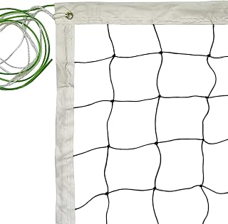 Professional Volleyball Net, 32x3FT Volleyball Training Net, Court Pool Beach Outdoor Volleyball Games Net for Badminton Volleyball