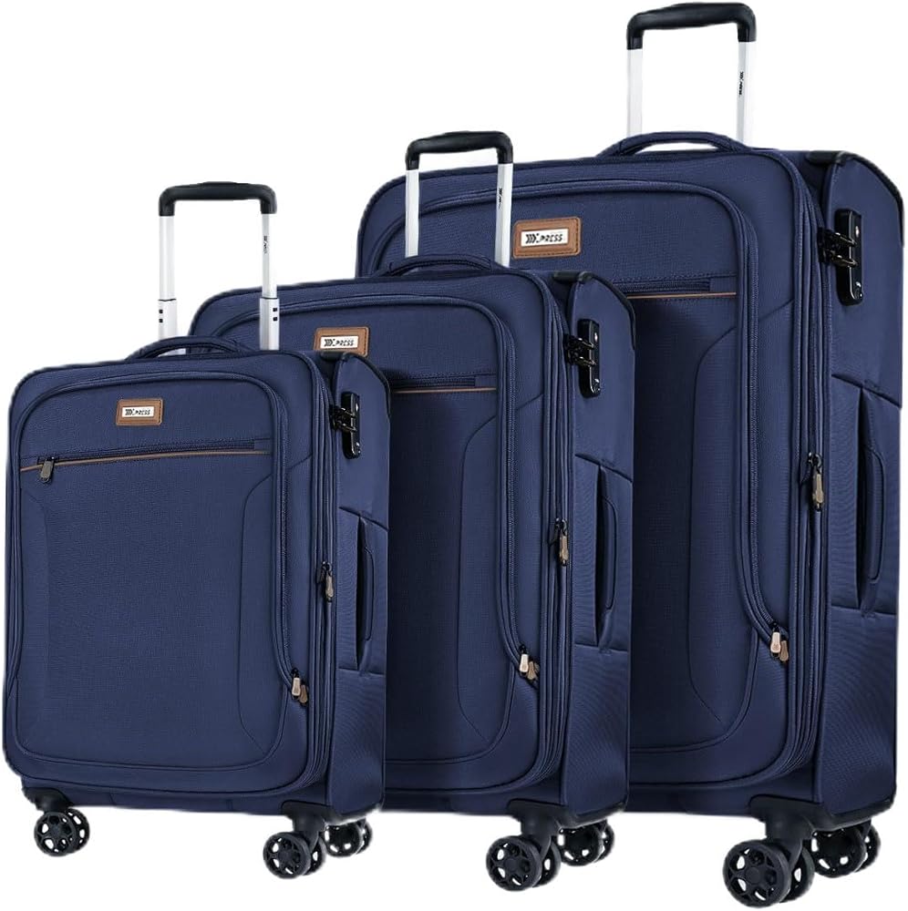 Amazon.com | New York XPress Luggage Sets 3 Piece,Suitcases with