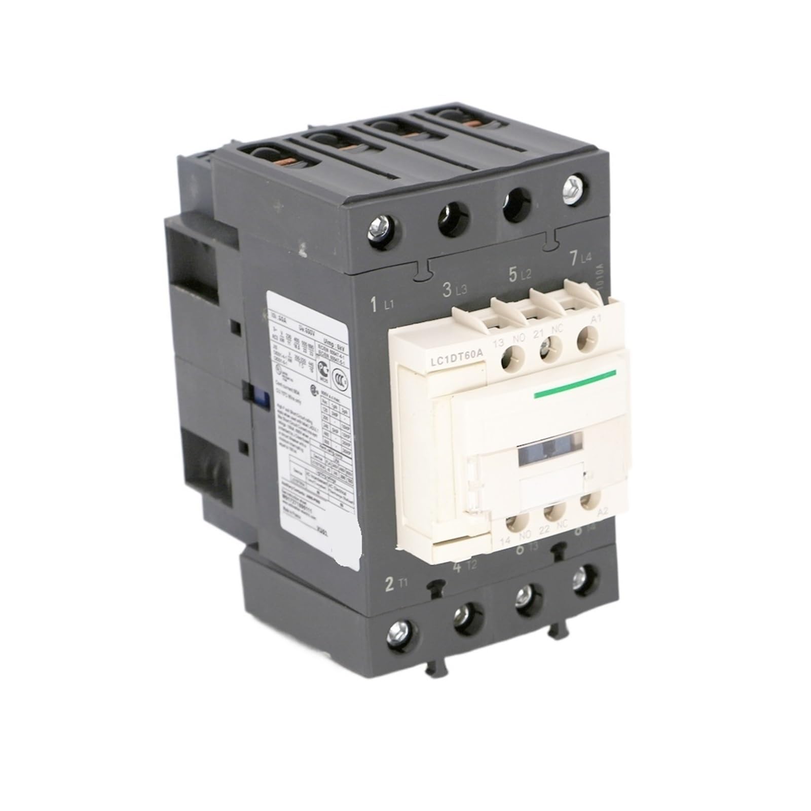 BALYDLUL LC1DT60AD7 AC electric magnetic Contactor 4P 4NO LC1-DT60AD7 60A 42V AC coil