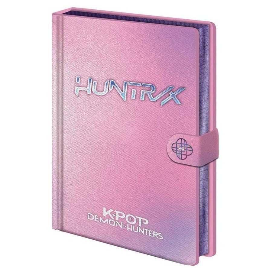 K-pop Demon Hunters Cuaderno iridiscente de alta calidad con