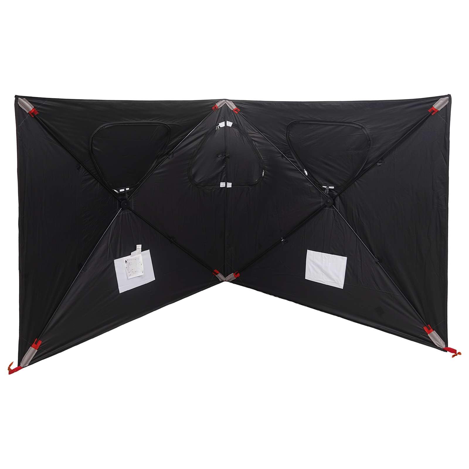 Mangloder Jagdzelt in Olivgrün x x aus Polyester und Stahl, wasserdichtes Campingzelt für Trekking, Wandern, Outdoor, Festival, Garten, Strand, leicht, kompakt, stabil, faltbar