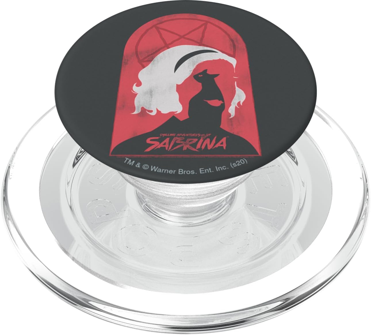 The Chilling Adventures of Sabrina And Salem PopSockets MagSafe PopGrip for iPhone