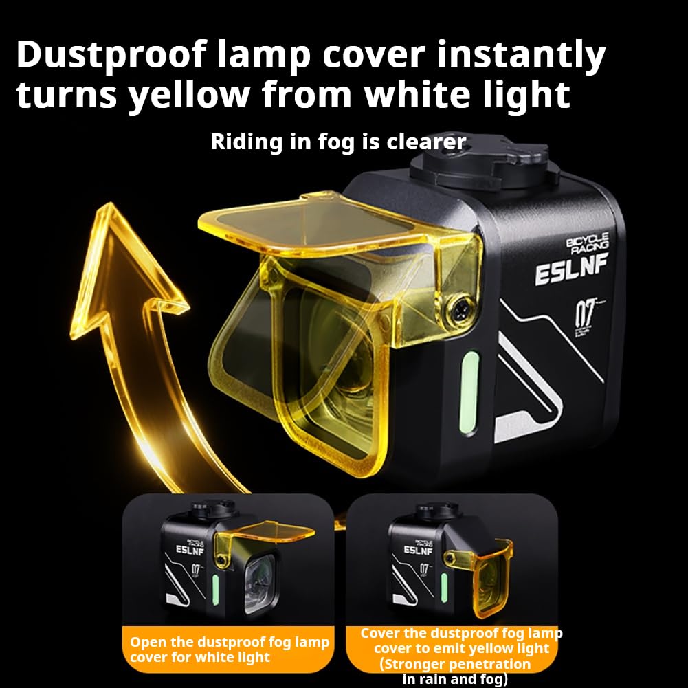 Monkey Home 1200Lux Superhelle LED Fahrradscheinwerfer, 4000 mAh Mobile Leistung, Aluminiumlegierung, Fernbedienung, IPX6 Wasserdicht für Erwachsene Straße, MTB Off-Road Radfahren Pendeln