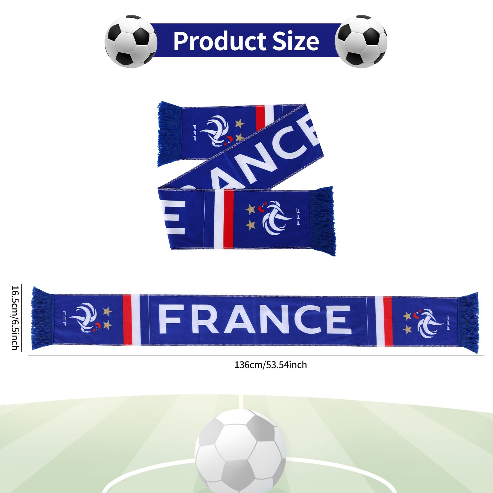 Écharpe De Supporter Équipe De France De Football - Club Des Supporters