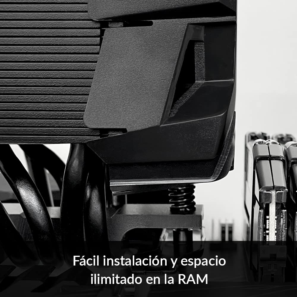 ARCTIC Freezer A35 RGB - Ventilador CPU, CPU Cooler, Disipador de CPU de Torre única específico para AMD, Ventilador P de 120 mm con presión optimizada, 200–1700 rpm, 4 Heatpipes, Incl. MX-5 - Negro