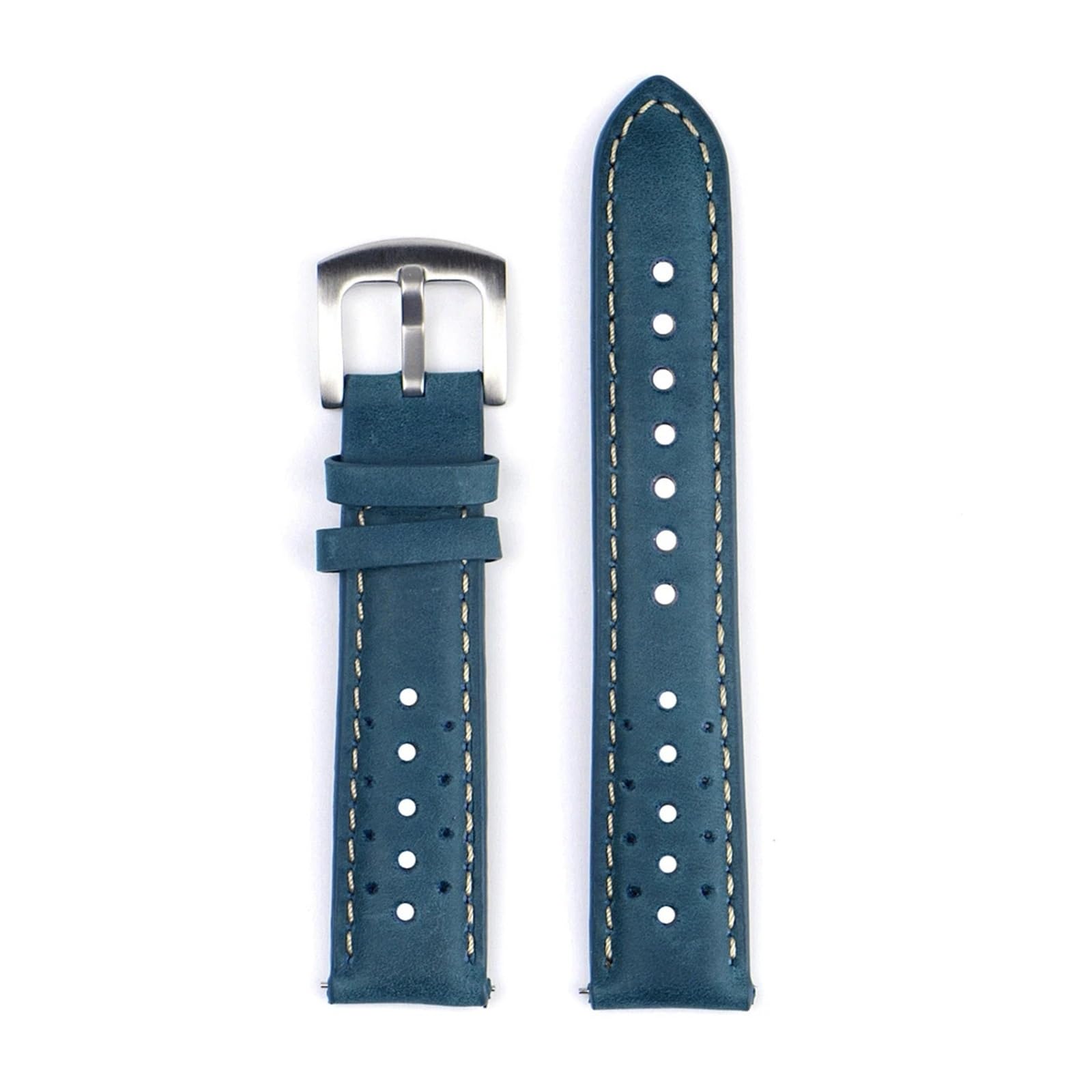 bracelet de montre， Bracelet de montre en cuir de vache bracelet de montre rétro ceinture à dégagement rapide