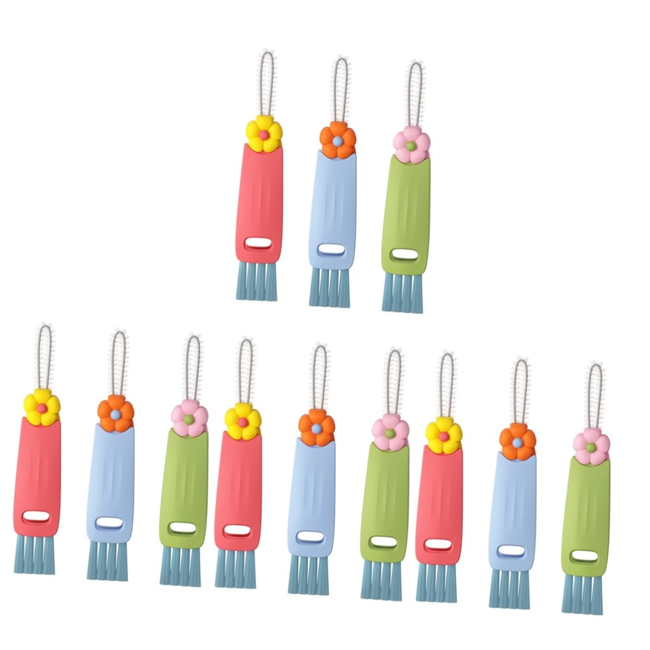 Brosse de nettoyage pour couvercle de tasse MAGICLULU en nylon et PP 4 pièces
