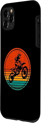 Miniatura 5 de iPhone 12 mini Retro Graphic Dirt Biker Motorcycle Enduro Motocross Biker Case