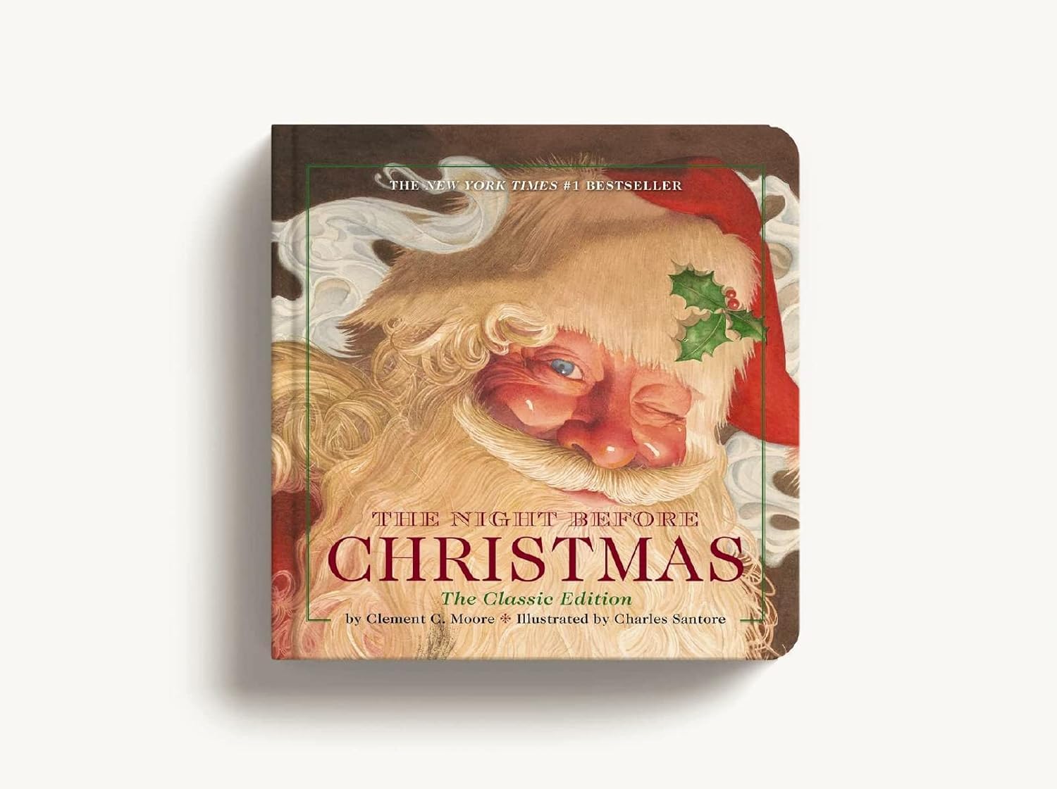 The Night Before Christmas Board Book: The Classic Edition Moore, Clement and Santore, Charles - PT01