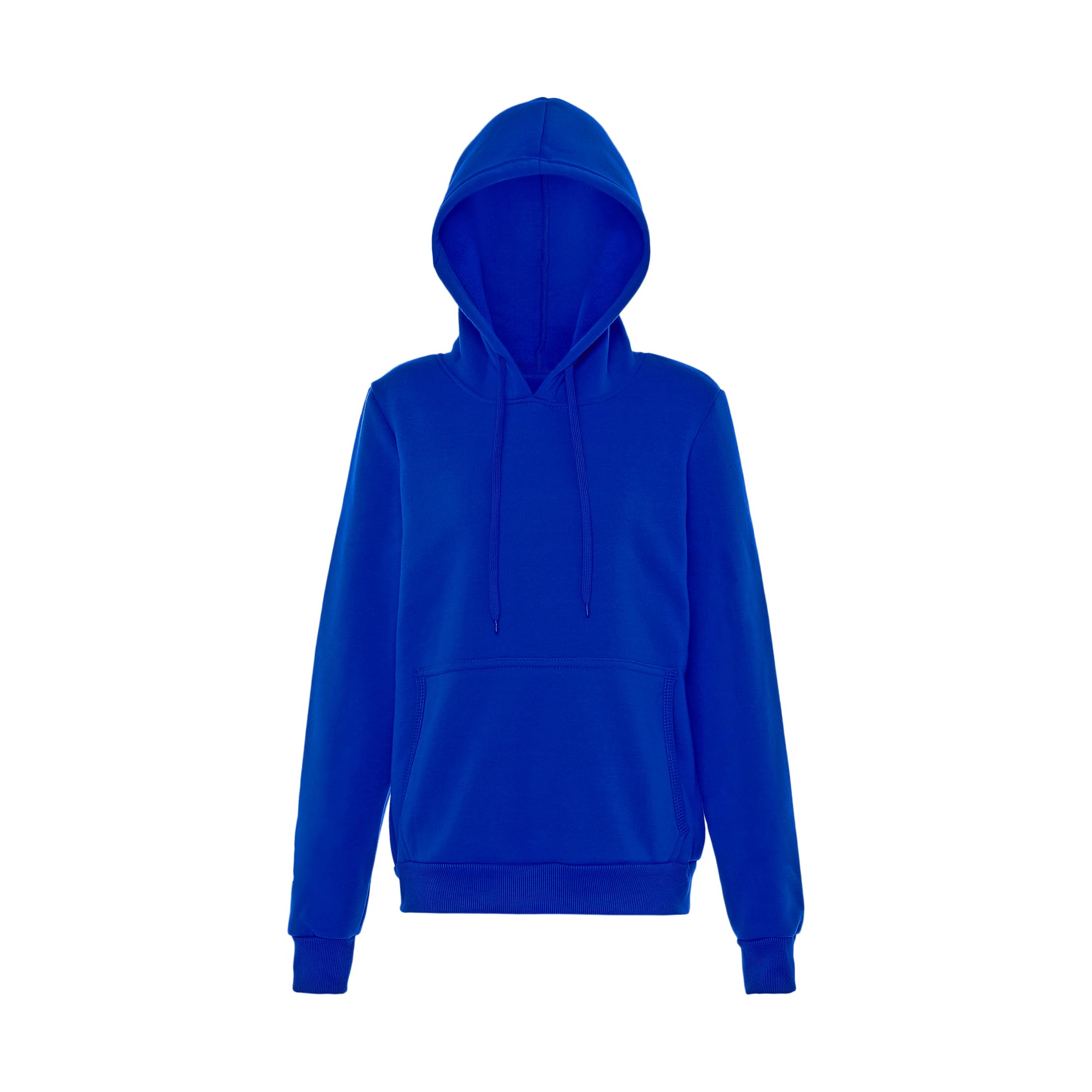 NallyWomen's Fashion Pullover Hoodie Polyester Cobalt Size L Hooded Sweatshirt, L, Cobalt, L