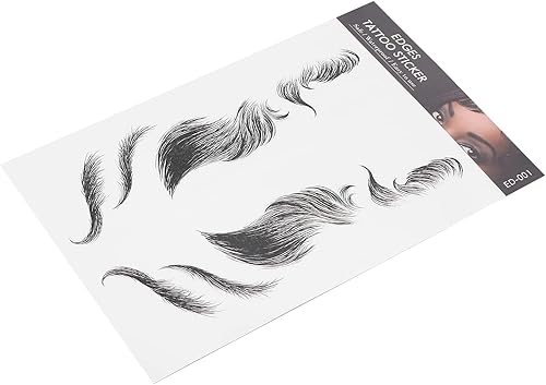 Miniatura 9 de Pegatinas para bordes de cabello, tatuajes temporales de moda, bordes para cabello, bricolaje de larga duración, calcomanía de línea capilar falsa