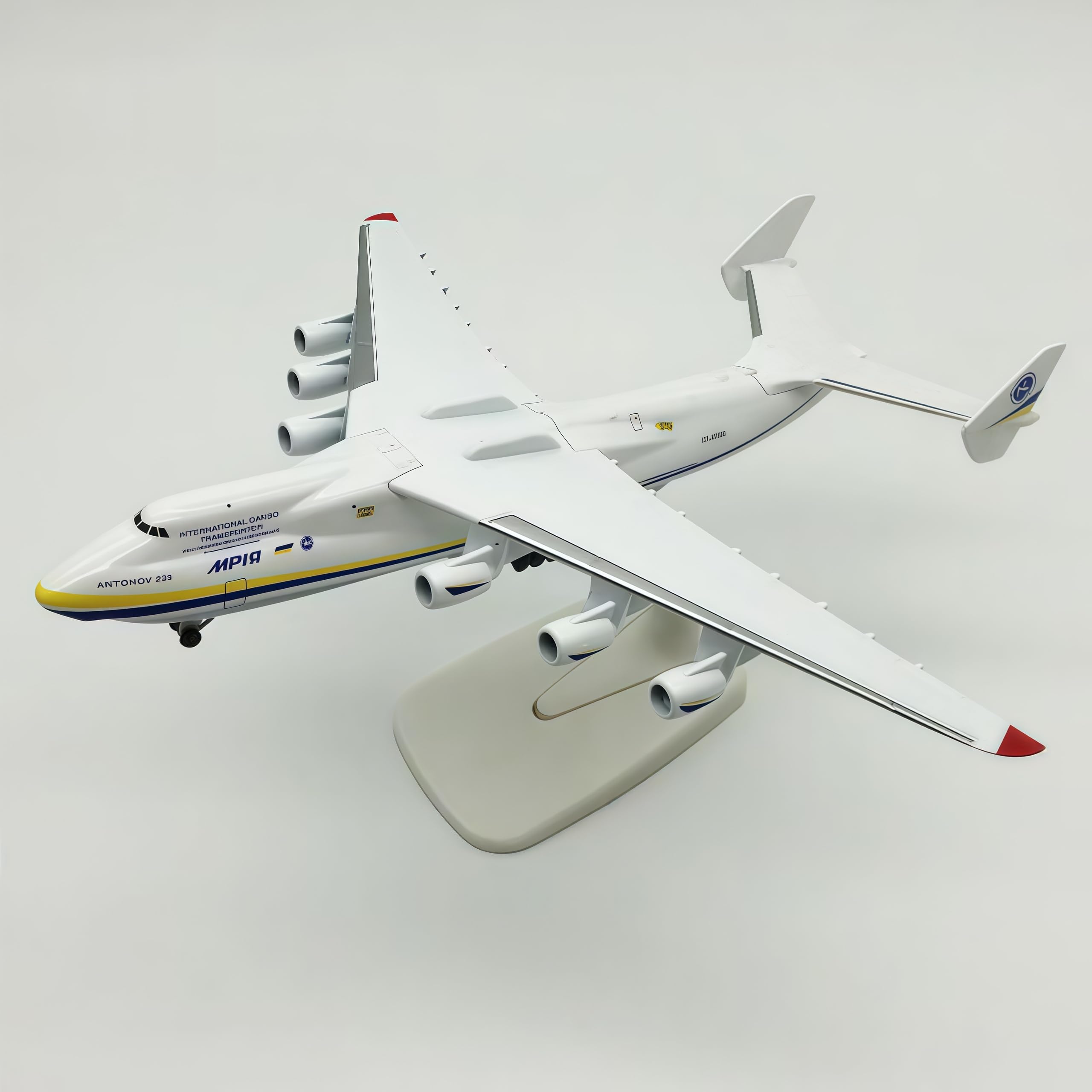 LGSRSNXHTX Antonov 225 20cm Diecast Metal Airplane Model Aircraft Model With Stand For Aviation Enthusiast Gift,Model aircraft collection