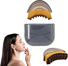 1Pack, Lymphatic Contour Face and Body Brushes, The Lymphatic Drainage Massager for Face, Dry Brushing Face Brush, Chin & Jawline Sculpting - Anti-Puffiness, Detox & Lift, Improves Skin Glow.