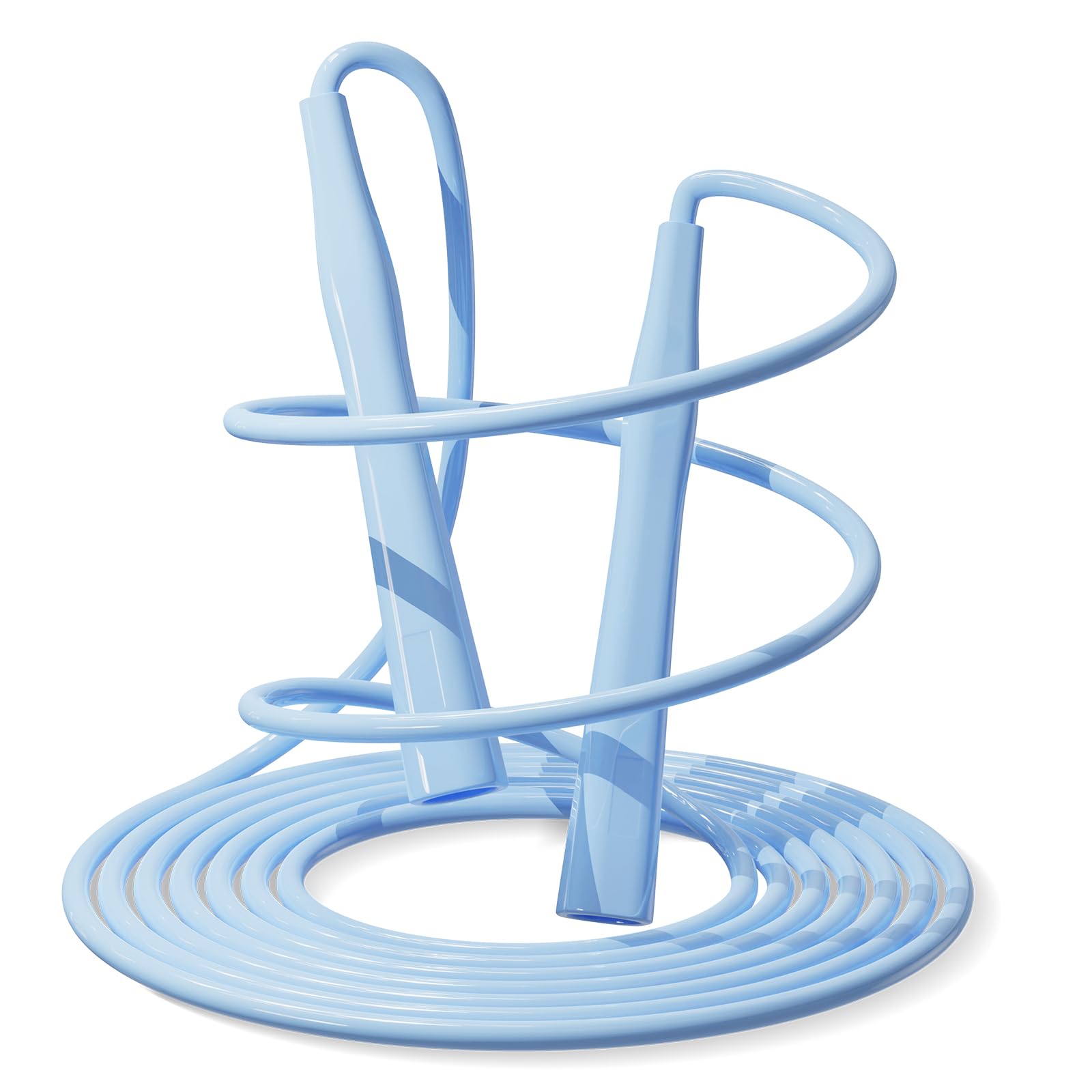 Flintronic Springseil Fitness, Verstellbare Springseil für Erwachsene Kinder, Speed Rope Mit Rutschfestem Griff, Leichtes Sprungseil für Workout & Ausdauertraining