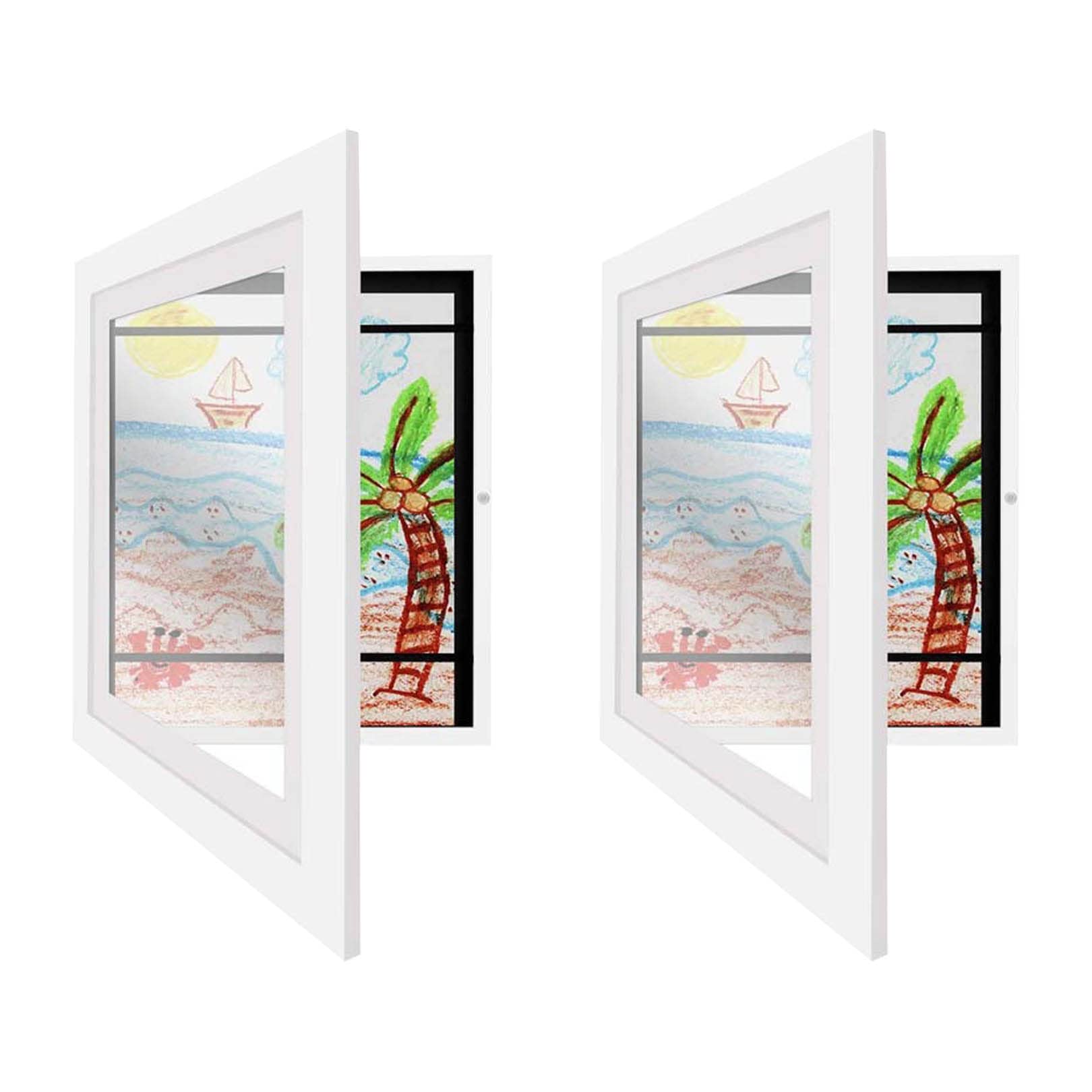 Cadre photo pour galerie d'images affichage mural vertical et horizontal