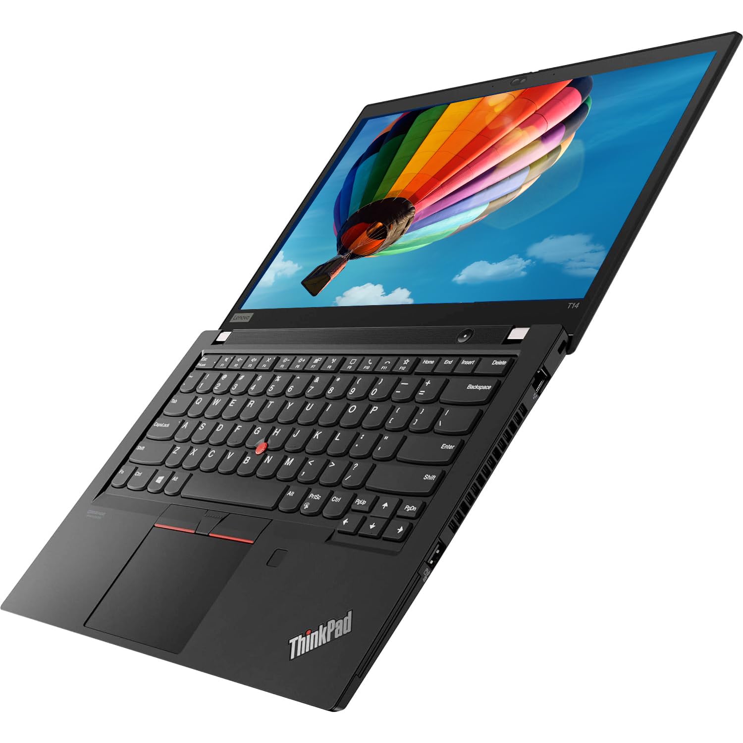 Lenovo Thinkpad T14 Gen 1 Laptop Business, 14 pollici FHD (1920x1080), Intel Core i7-10510U, 16 GB RAM, 256 GB SSD, Tastiera US QWERTY, Windows 11 Pro (Rcondizionato)