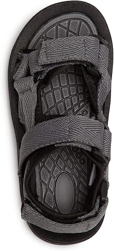 Miniatura 3 de Skysole Sandalias de doble correa para niños, zapatos anfibios con suela de goma para playa, piscina, senderismo, caminar y deportes