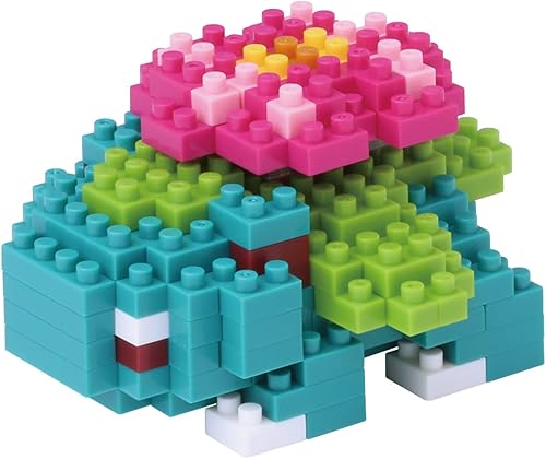 Nanoblock - Venusaur [Pokémon], kit de construcción de la serie Pokémon