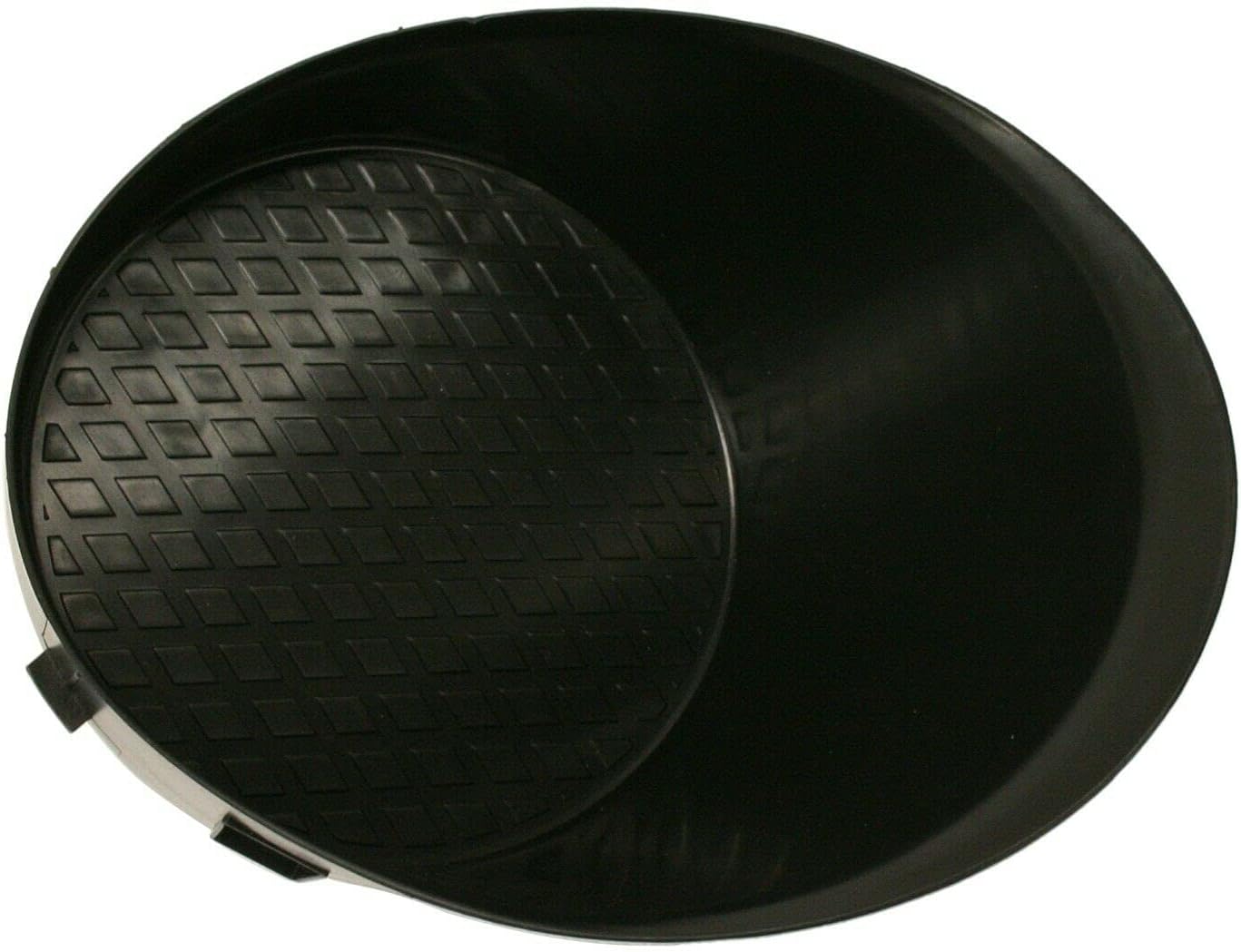 DAT AUTO PARTS Front Right Passenger & Left Driver Side Pair Bumper Fog Light Hole Cover Replacement for 2007-2013 Toyota Tundra Black Textured TO1038117 TO1039117 521270C040 521280C040