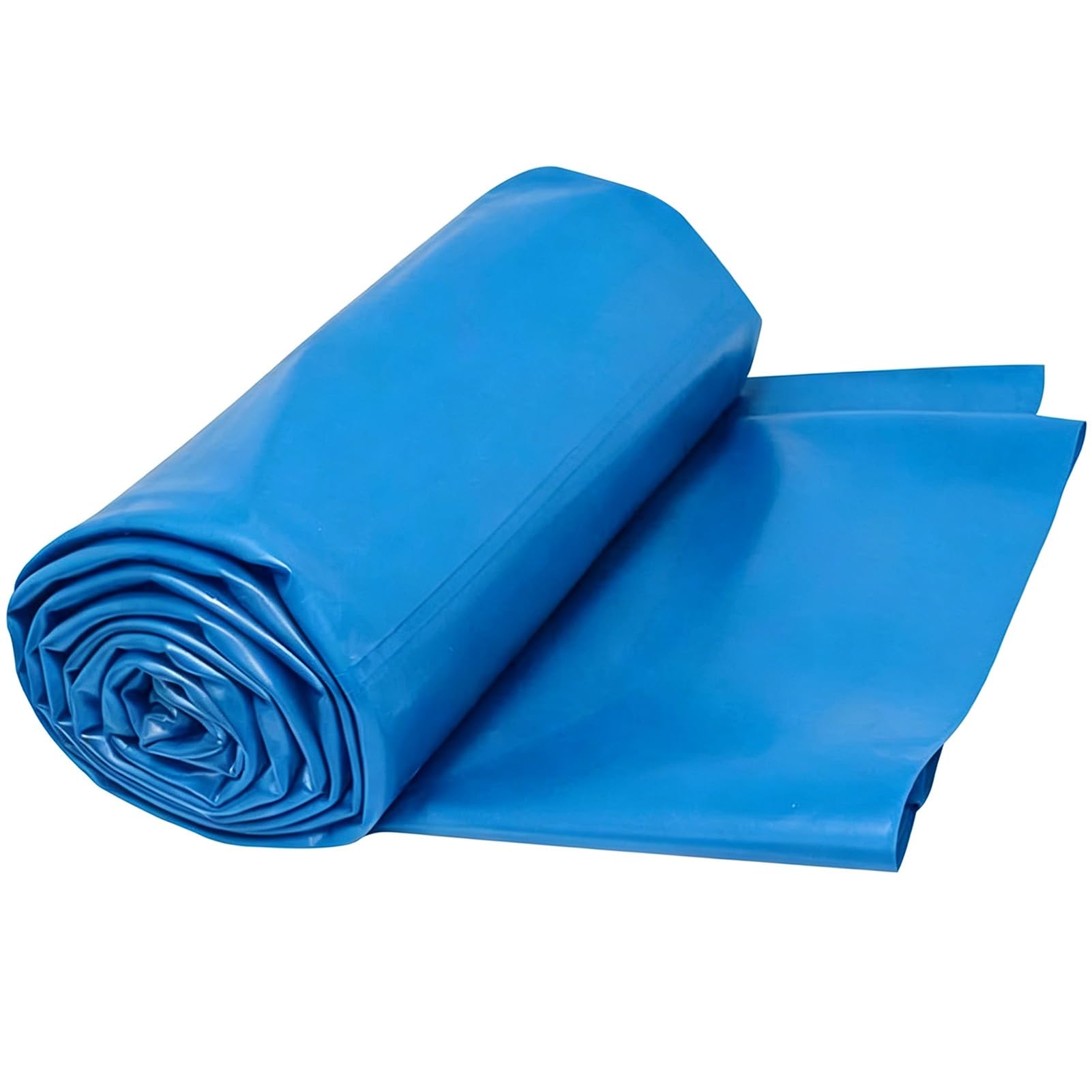 Hamankim Outdoor Garden Pond Liner - 0.16mm Impermeable Liner for Fish Ponds - Durable Pond Underlay for Reservoirs Streams Fountains Waterfall & Artificial Lake - Blue
