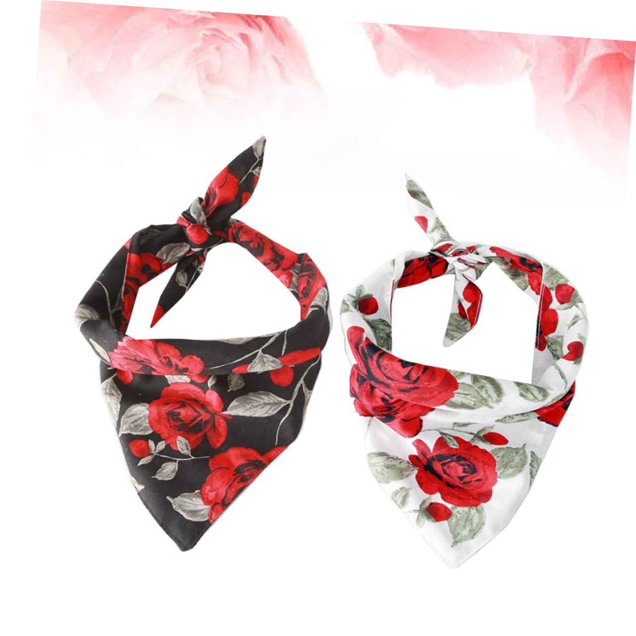 minkissy Lot de 6 Bandanas d'hiver pour Chiot - Bandana de Saint-Valentin - Ornements - Petit Collier pour Chiot - de Saint-Valentin - pour Petit Chien - Bavoirs pour Chien