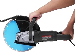 14 Inch Concrete Saw 3000W Electric Concrete Saw 3800RPM Wet Saws with 5.3" Max Cutting Depth Pro Round Concrete Tools for Metal, Granite, Porcelain