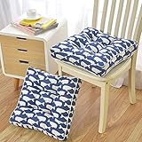 ❀【DESIGN】Farbdruckdesign, Das Sitzpolster passt zum Bezug und hat zwei identische Seiten, sodass es für gleichmäßigen Verschleiß gewendet werden kann.