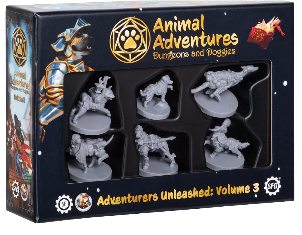 Steamforged Doggies & Dungeons Board Game Bundle -3
