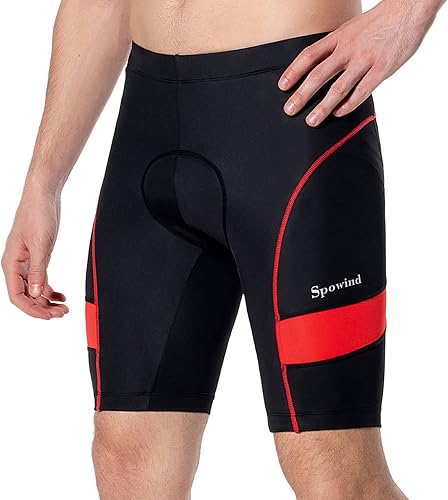 Men's Cycling Shorts Padded Biking Cycle Clothes Bike Riding Pants Bicycle Mountain Bike Wear UPF 50+