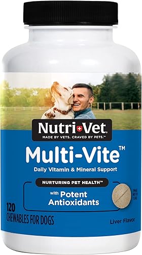 Masticables multi-vitamínicos para perros Nutri-Vet, Adulto