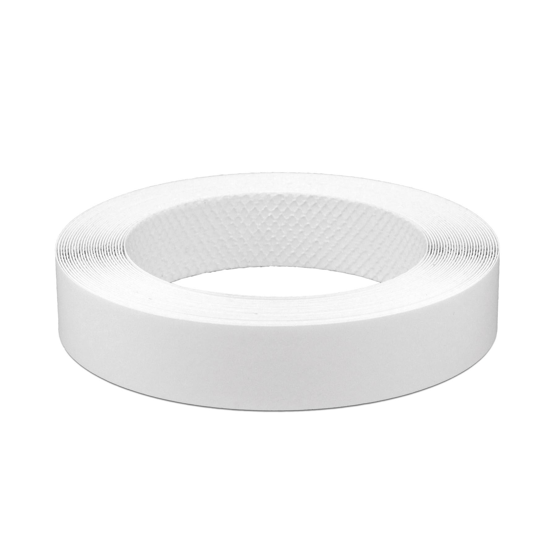 FURNDIY Beyaz Melamin Tutkallı Kenar Bandı 20 mm x 10 mt | Ütü bandı | Mobilya Onarım ve Restorasyonu için Kendinden Yapışkanlı Melamin Kenar Bandı