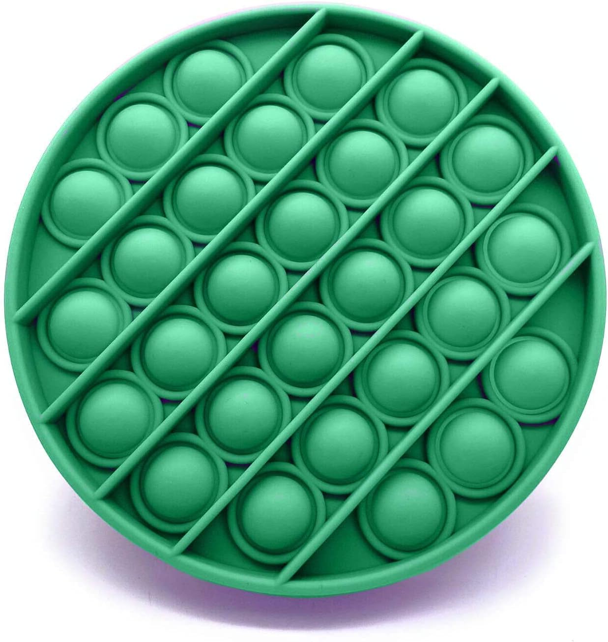 Push Pop Bubble Sensory Fidget Toy-Autism Special Needs Stress Reliever Silicone Stress Reliever Toy, Squeeze Fidget Sensory Toy for Kids, Family, and Friends (G)