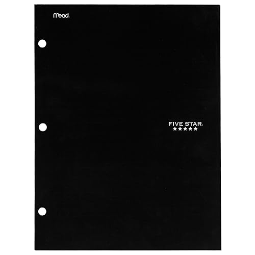 Mead Five Star - Carpeta de papel de 4 bolsillos 33106 (2 unidades)