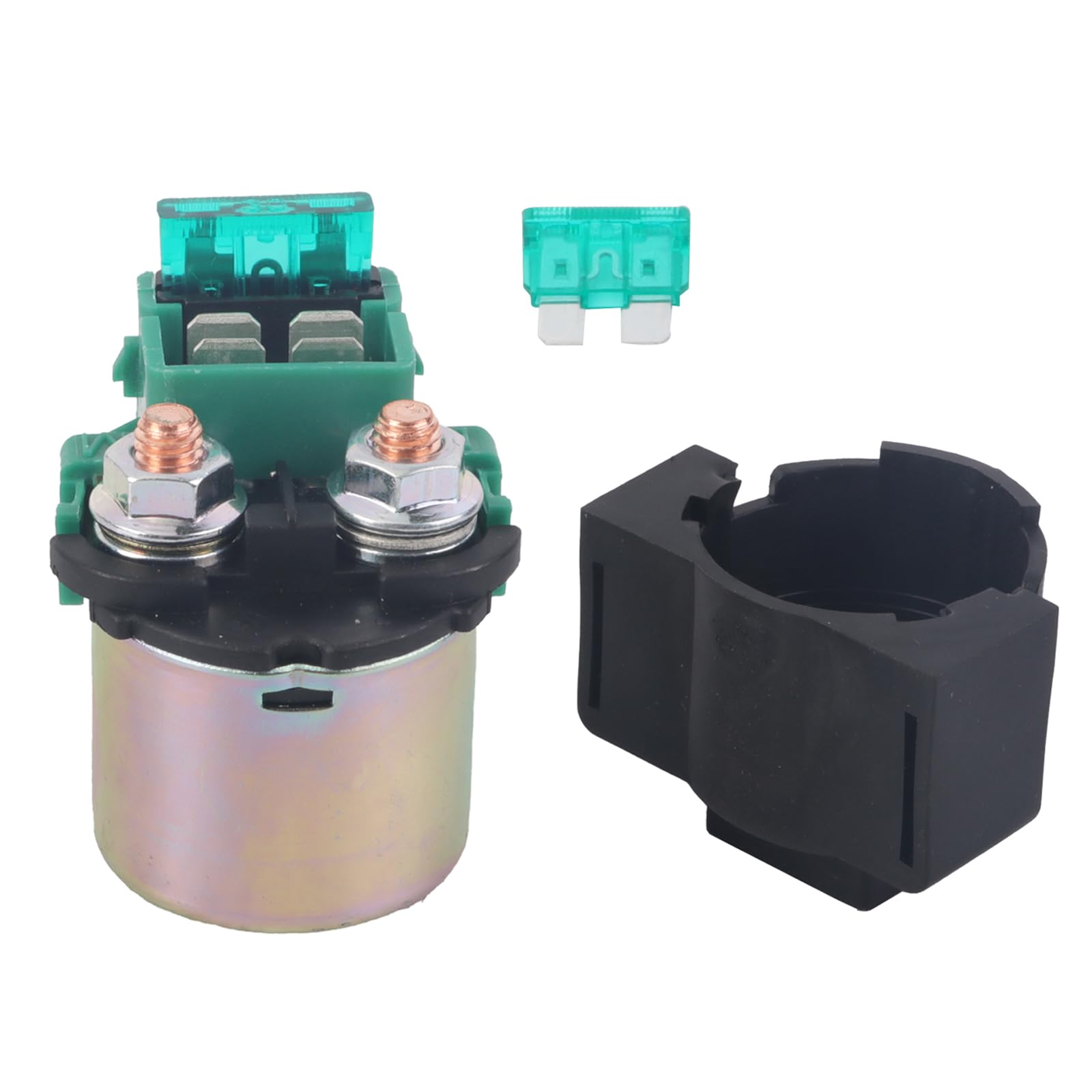 JSMANCAVE 35851-MF5-751 Starter Solenoid Relay Fits for Kawasaki Bayou 220 250 Ninja 500 KLX650 Vulcan 800 Ninja 600 Fits for Suzuki GS500 GSXR1100