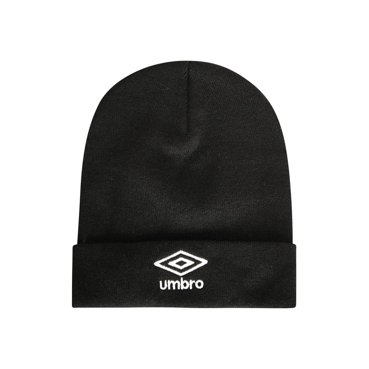 Umbro Black Childrens/Kids Logo Beanie (One Size) (Black)