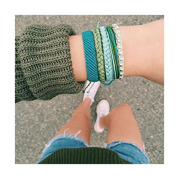 Pura-Vida-Jewelry-Bracelets-100-Waterproof-and-Handmade-wCoated-Charm-Adjustable-Band Pura Vida Coral Reefin' Bracelet- 100% Waterproof Wax Coated Girls' Accessories- Handmade