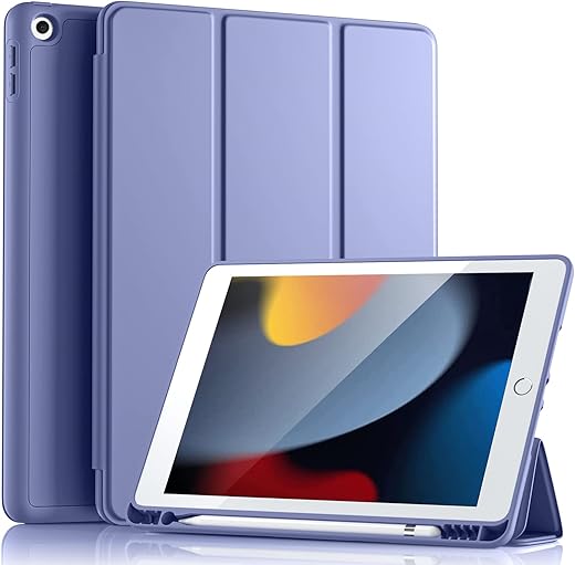 Vobafe Coque Compatible avec iPad 9ème/8ème/7ème Génération, Modèle 2021/2020/2019, Housse Étui avec...