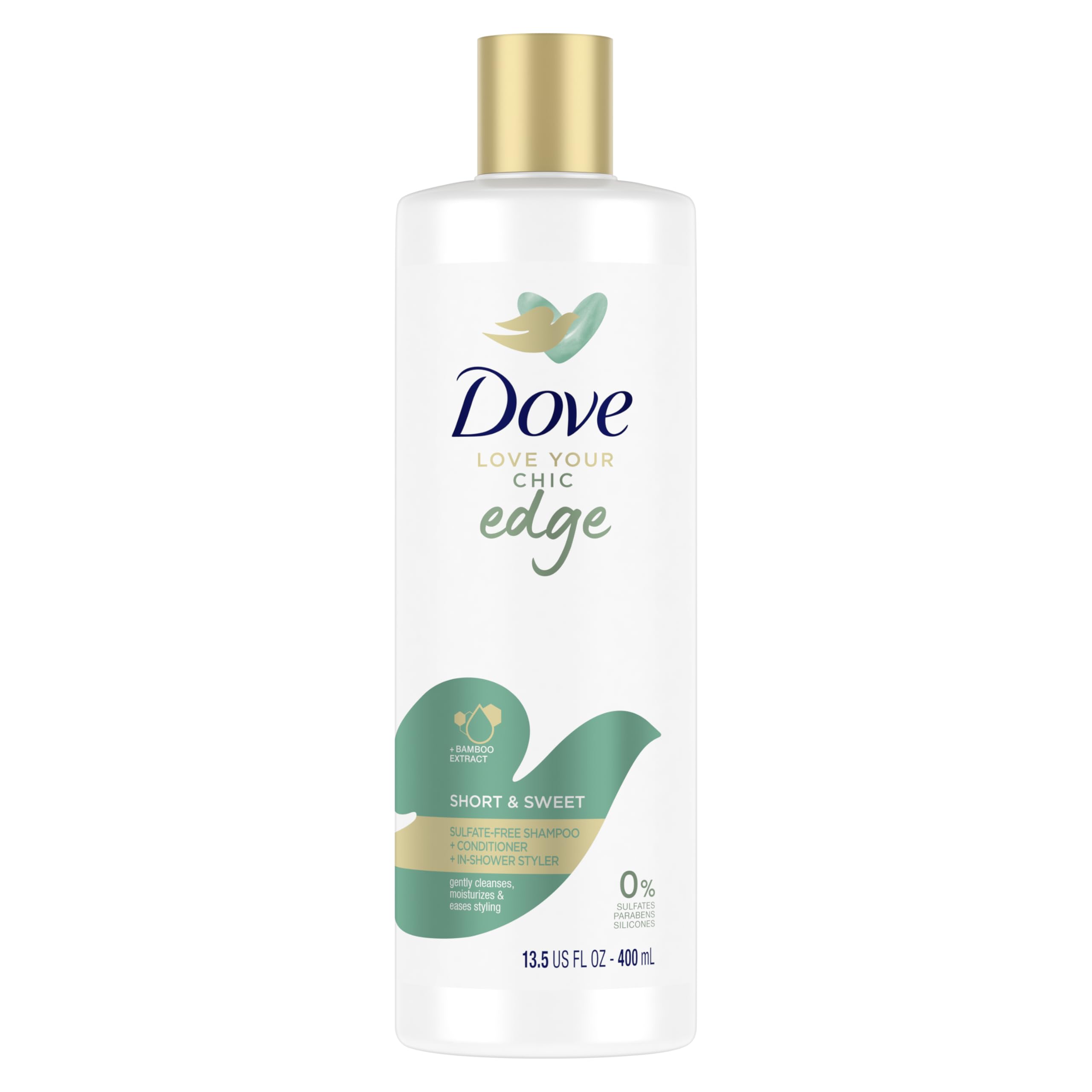 Amazon.com : Dove Love Your Chic Edge Short and Sweet Sulfate-Free