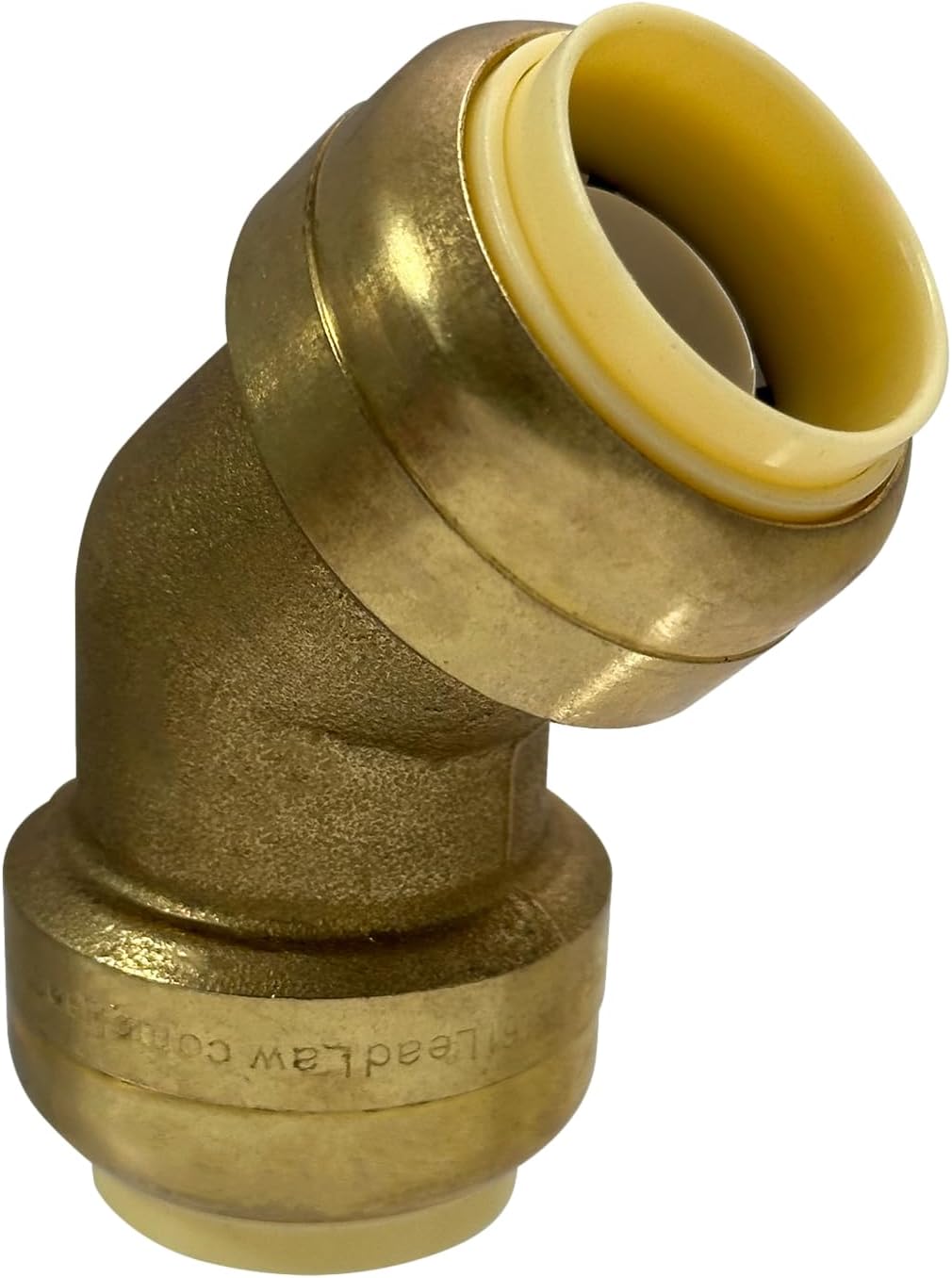 XFITTING Push Fit 3/4 Inch x 3/4 Inch Push Fit 45 Degree Elbow, 27-5-7=5XX, 5 Pieces