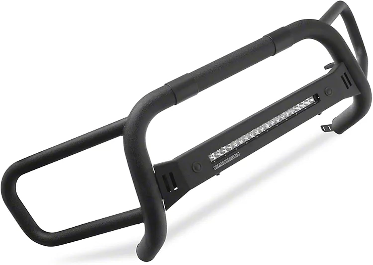 Black Horse Modular Beacon Front Runner Bumper Guard with 20” LED Lights Textured Black Compatible with 2005-2023 Toyota Tacoma-BFRT01