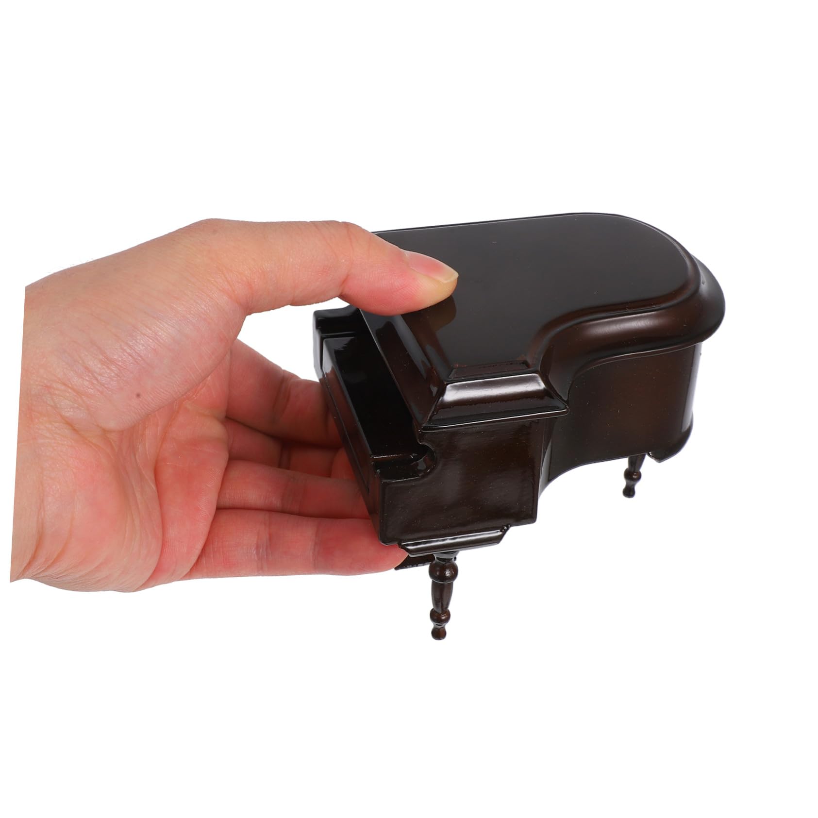Didiseaon Pianoforte Piccolo in Miniatura Decorativo Sgabello per Casa delle Bambole Strumento Giocattolo per Arredamento e Appassionati di Musica