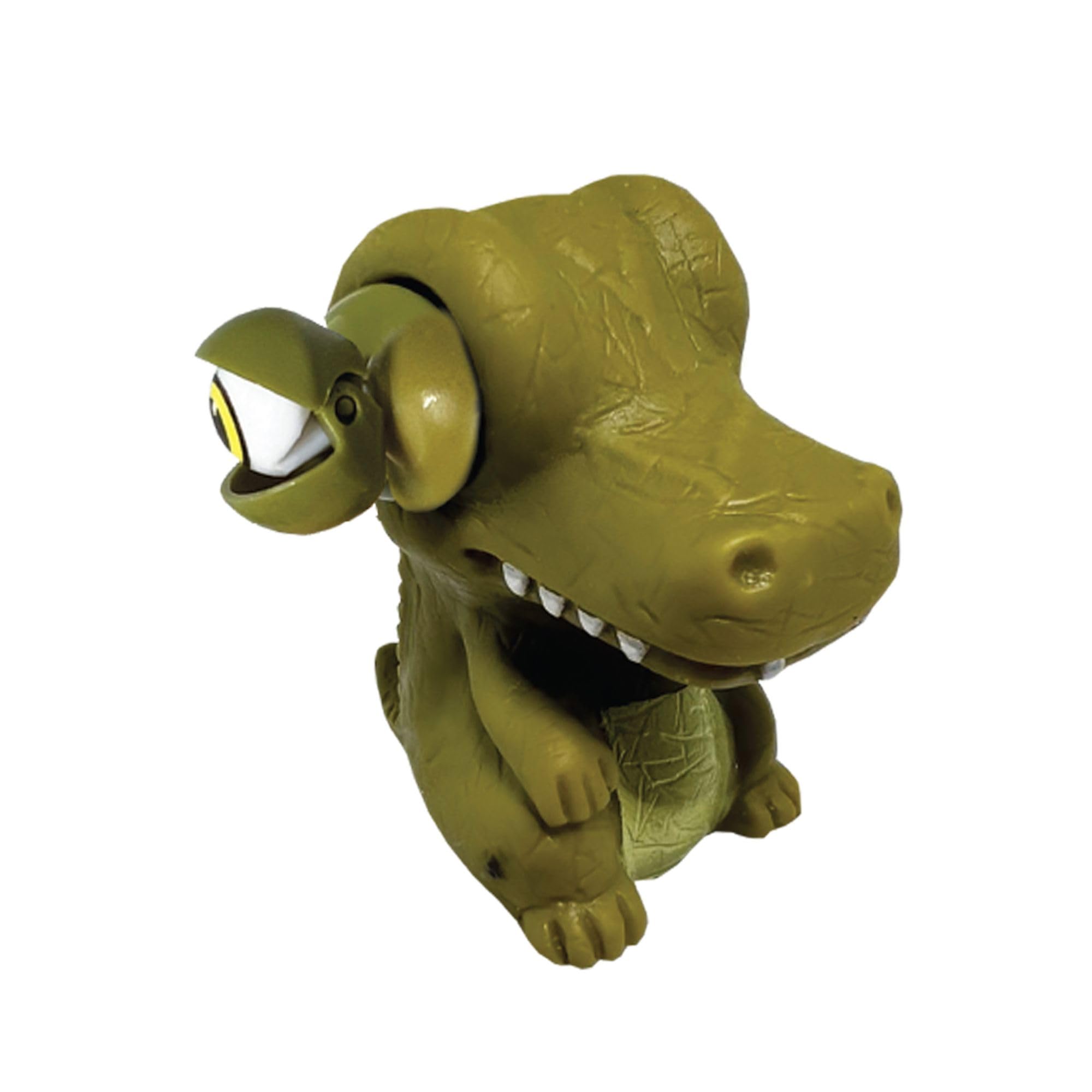 Alligator from Deluxebase. Squeeze Toy Novelty Alligators with Popping Eyes, Squishy Animal Figurine & Anxiety Relief Gadget for Party Favors, Sensory Play & Stress Management