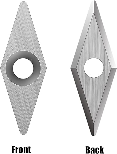 Miniatura 10 de Juego de 8 piezas de cortadores de carburo de tungsteno para herramientas de torneado de torno de madera