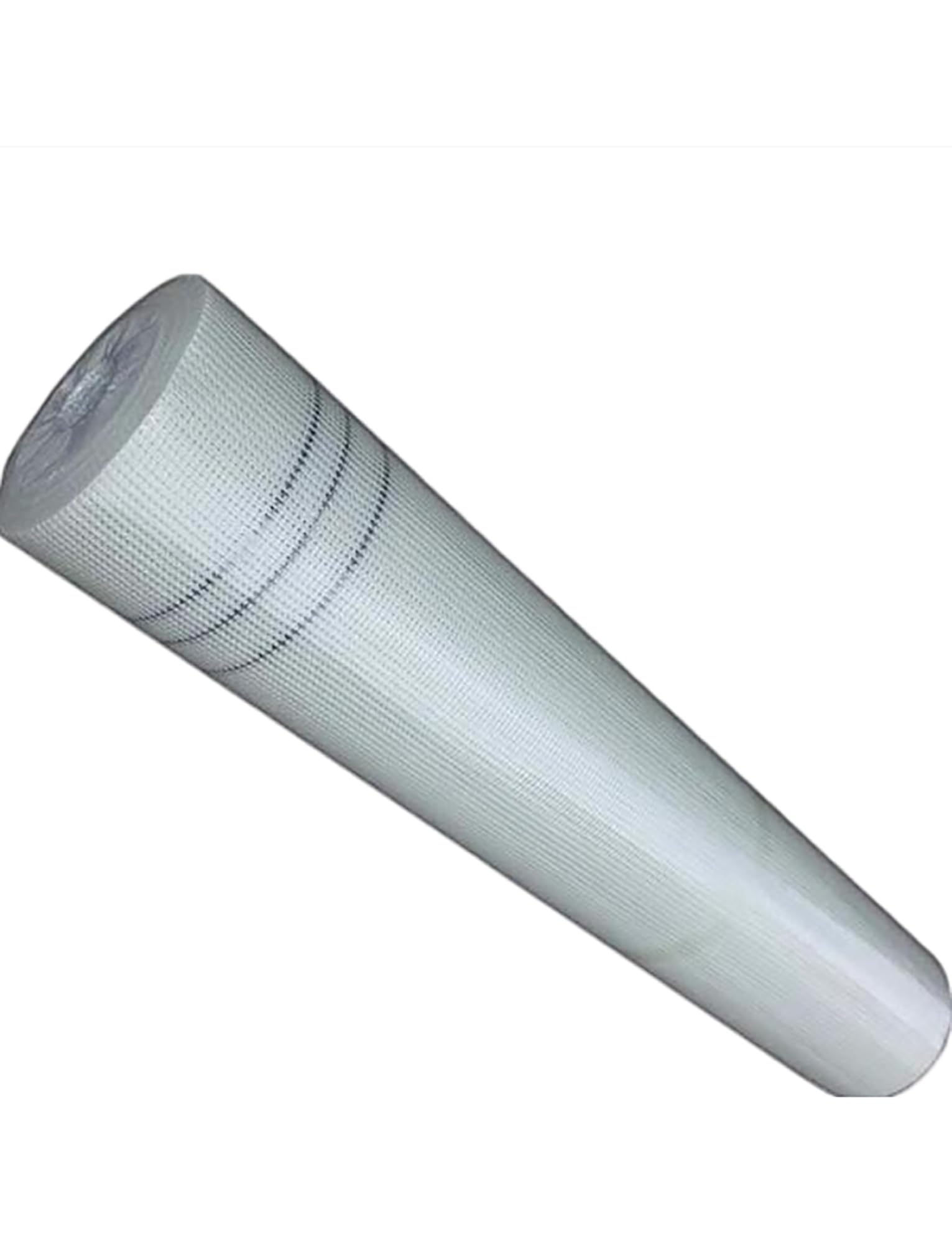 Fiberglasgewebe für Putz, Putz, Fliesen, Gips und Außenwandreparatur, 1 x 60 m Rolle